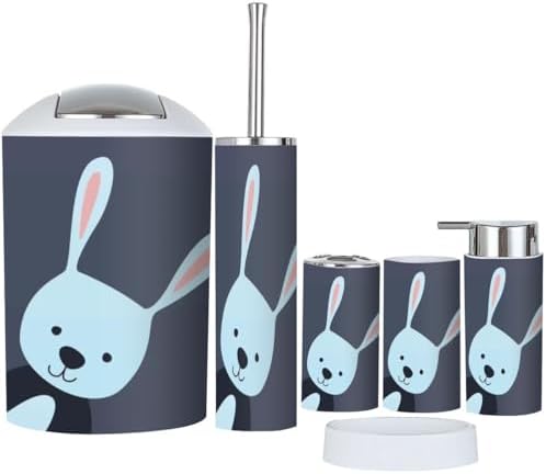 Bathroom Accessories Set 6 Pcs Style Function