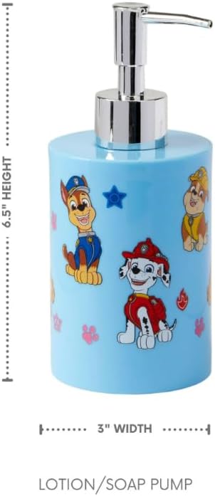 Kids Bathroom Accessory Set 3 Piece Blue