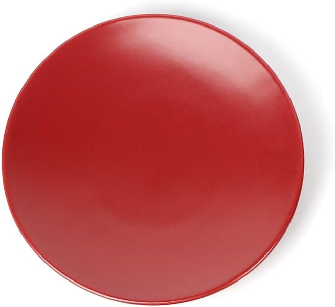 Stylish Ceramic Bathroom Accessory Set - Red