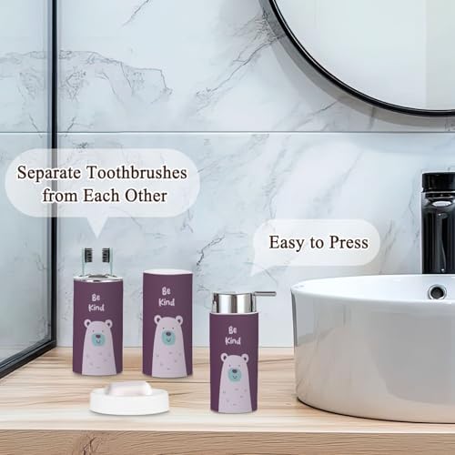 Bathroom Organizers Essential Set Durable Functional Essential for Daily Use
