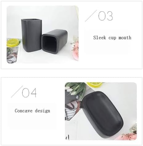 OXOAMP Soap Dispenser 5 Piece Bathroom Set
