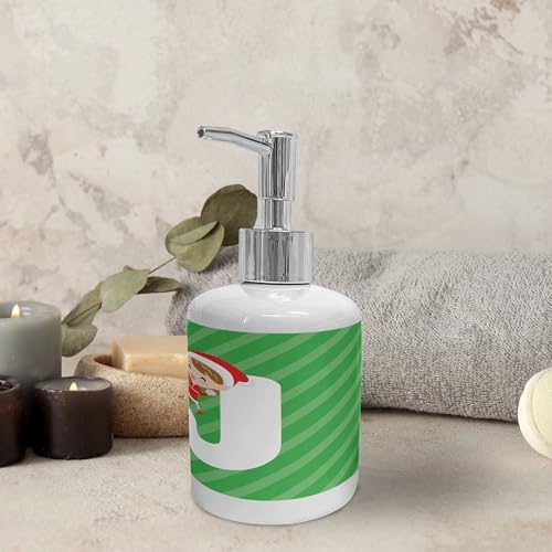JHappy Ceramic Toothbrush Soap Dispenser Set