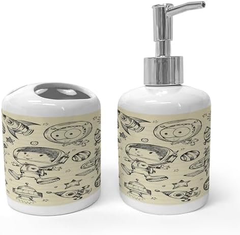 Space bath toothbrush set
