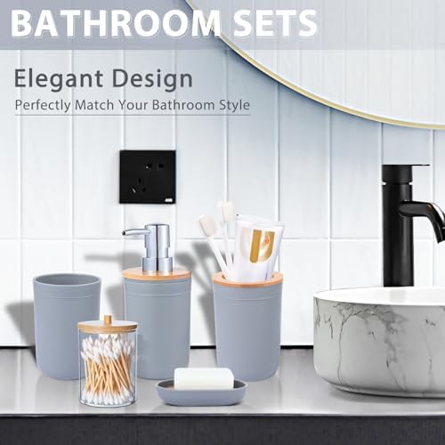 iMucci 5-Piece Bathroom Accessory Set