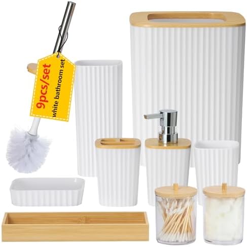 Complete Bathroom Accessories Set
