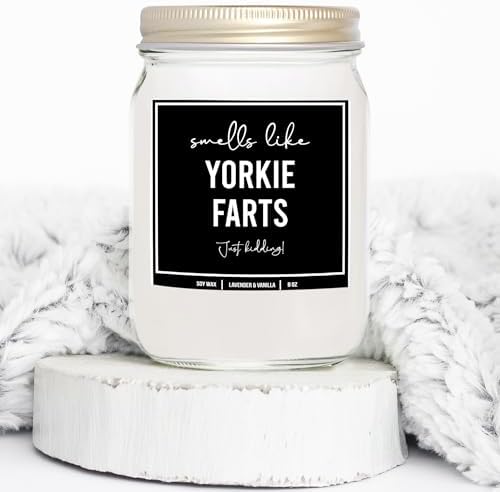 YouNique Designs Yorkie Candles