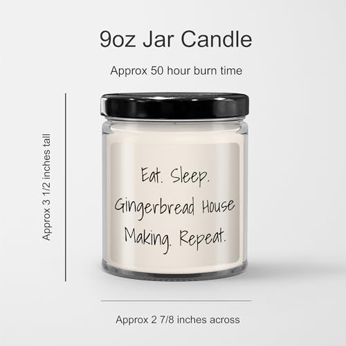 Gingerbread House Enthusiasts Vanilla Soy Candle 9oz