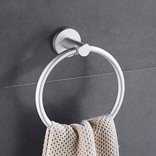 Premium Aluminum Bath Towel Holder Space-Saving Bathroom Storage