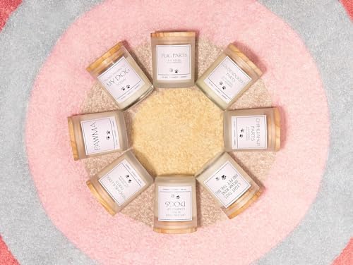 Adorable Dog Fart Candle with Scented Targets