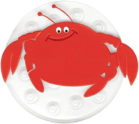 Crab-Mini Non-Slip Bath Mat Set for Kids