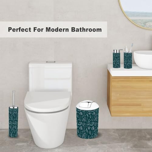Bathroom Accessory Set 6 Piece