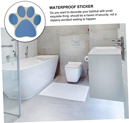 6Pcs Bathtub Stickers Non Slip Decals for Smooth Surfaces