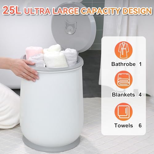 LuxeSoothing Towel Blanket Warmer with LED Display