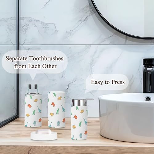 Complete Bathroom Accessories Set -- Durable Stylish for Your Daily Needs