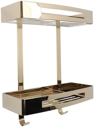 Sturdy 2-Tier Flush Organizer for Washrooms