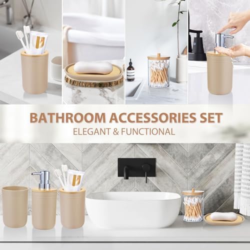 iMucci 5 Piece Bathroom Accessories Set