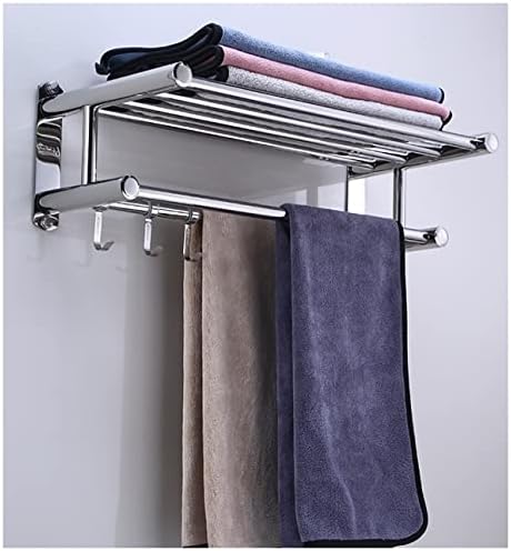 Premium Stainless Steel Towel Rack with Modern Design for Bathroom Kitchen Use