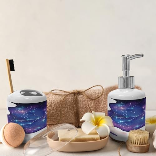 Stylish Celestial Set Modern Bath Accessories