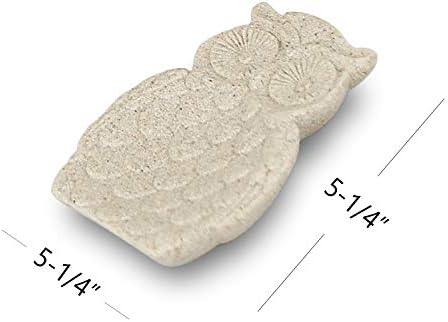 Evelyne Owl Resin Sandstone Bathroom Accessory Set