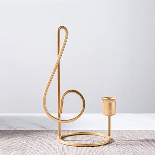 Elegant Golden Candle Holder
