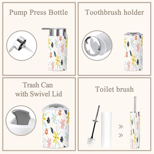 Boho Kids Bathroom Set Creative Kids City Texture