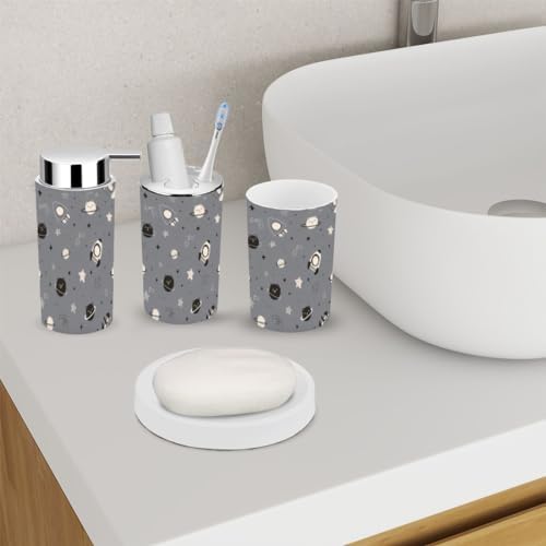 6-Piece Bathroom Set for Kids Sealed Fit Kids Toothbrush More