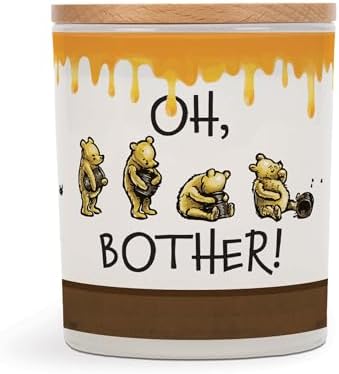 Elegant Handmade Candle with Classic Bear Design