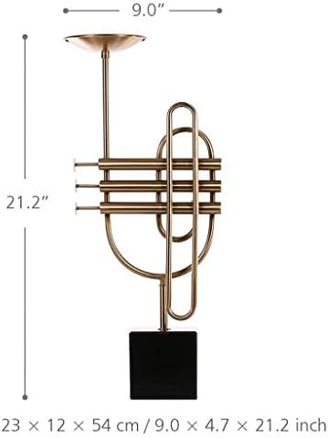 UWEREBFM Musical Instrument Candle Holder - Elegantly Extend Your Space