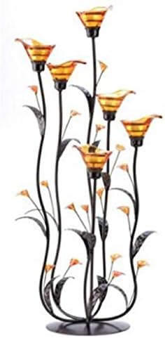 Gallery of Light Tall Amber Calla Lily