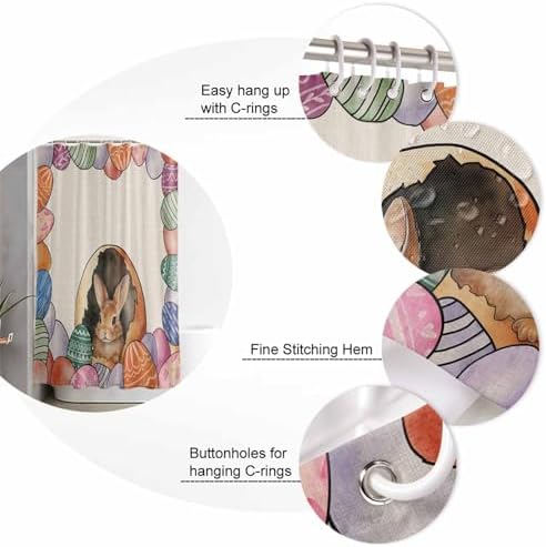 Singingin Retro Bathroom Set with Animal Patterns