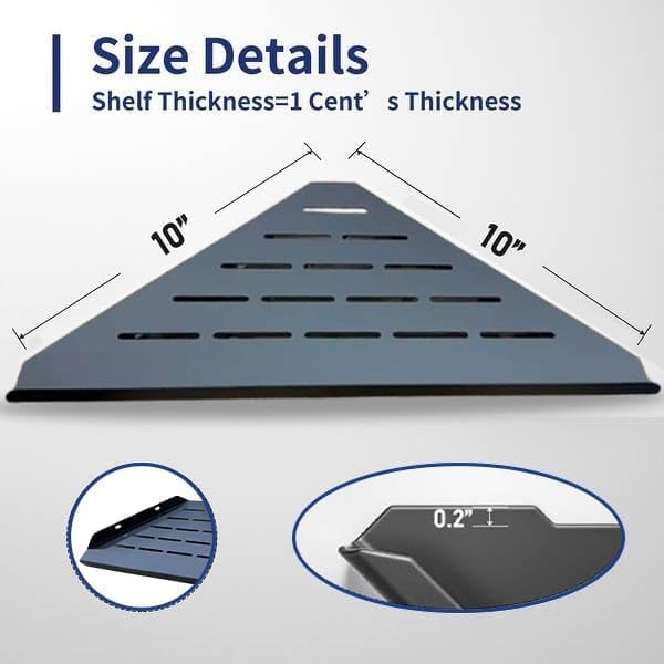TopClass1 Corner Shower Shelf Pack of 2