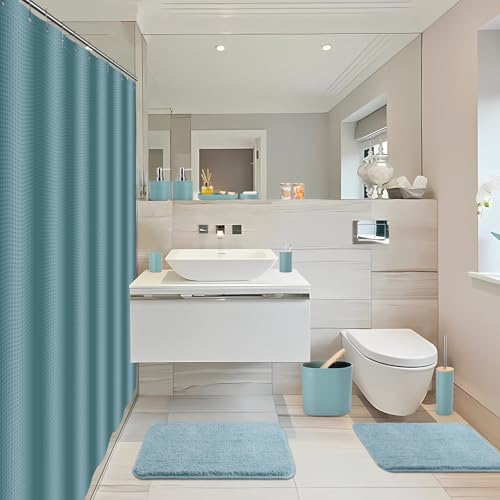 XLHOMO Light Blue Bathroom Accessories Set 25PC