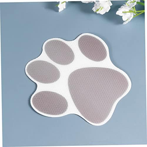 RORPOIR_CARTOON DOG PAW PRINT TUBSHOWERSlip Resistant Sticker Set psychedelic