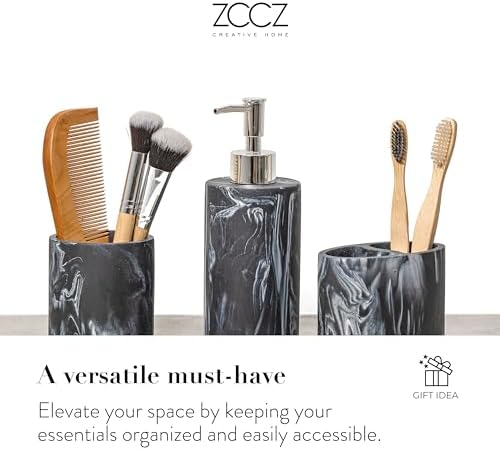 ZCCZ 4-Piece Bathroom Accessories Set