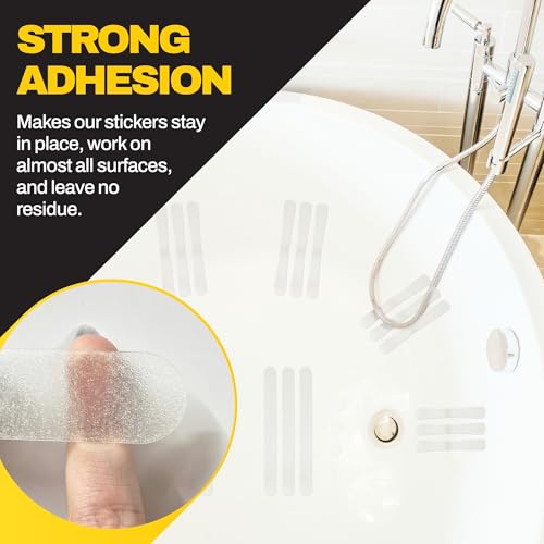 Made in Korea Ultra Thin Bathtub Non Slip Stickers with Diamond Grip