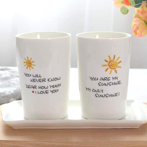 Wongwongcat Ceramic Toothbrush Cup