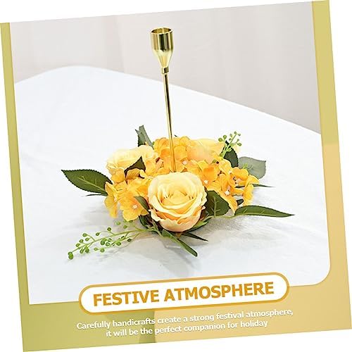 BAKOEXQUISITE - 5-Piece Candlestick Napkin Rings