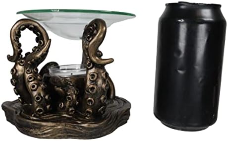 Ebros Nautical Kraken Octopus Candle Holder