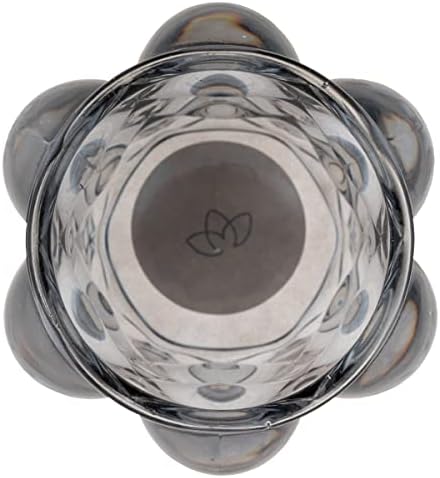 Karma Lucia Hobnail Votive Candle Holder Gray