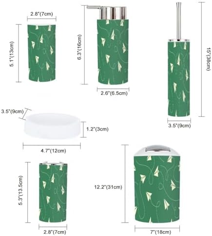 Bathroom Organizing Kit 6-Piece Set Perfect for Tidying Up