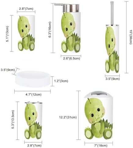 6-Piece Bathroom Storage Set