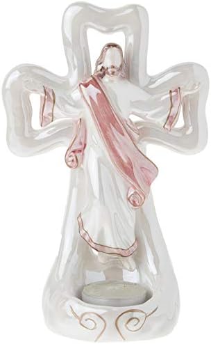 ATD Calvary Cross Tealight Candle Holder