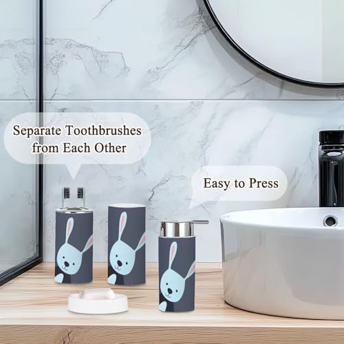 Bathroom Accessories Set 6 Pcs Style Function