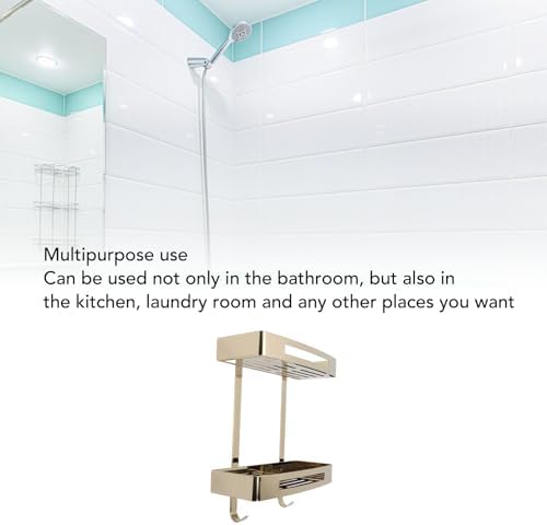 Sturdy 2-Tier Flush Organizer for Washrooms