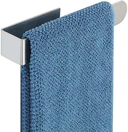 BOCbco Black Stainless Steel Wall-Mounted Towel Rail with Easy Installation