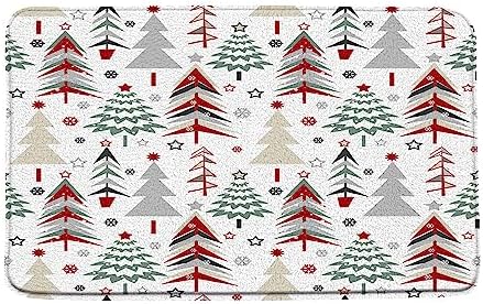 ChenRongDian Christmas Tree Bath Mat