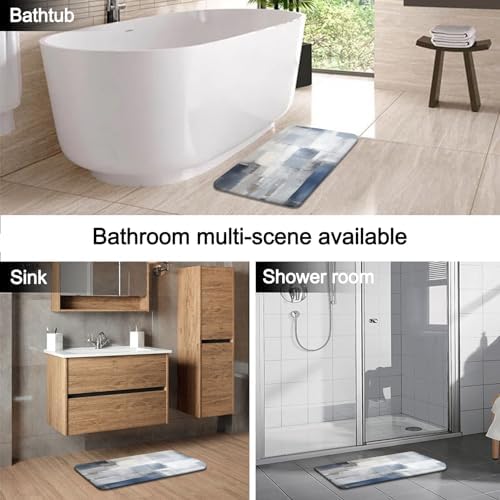 Lnond 4Pcs Bathroom Curtain Set with Rugs and Accessories