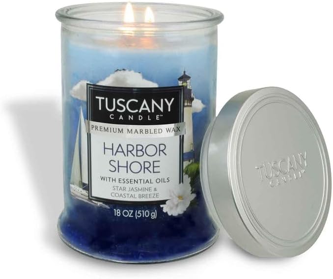 Empire Candle 18 oz Marble Jar