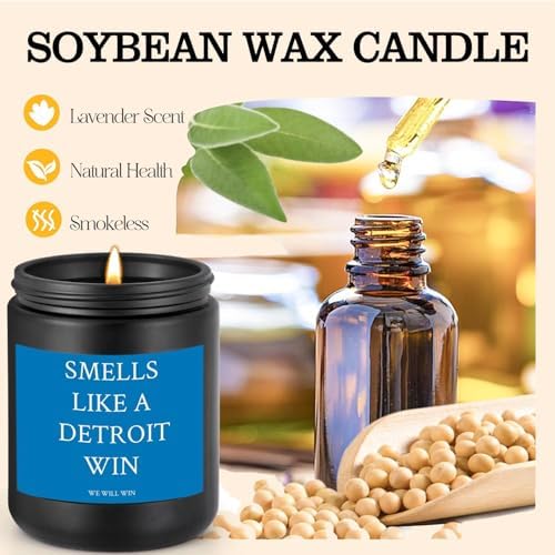 Detroit Lions Scent Candle