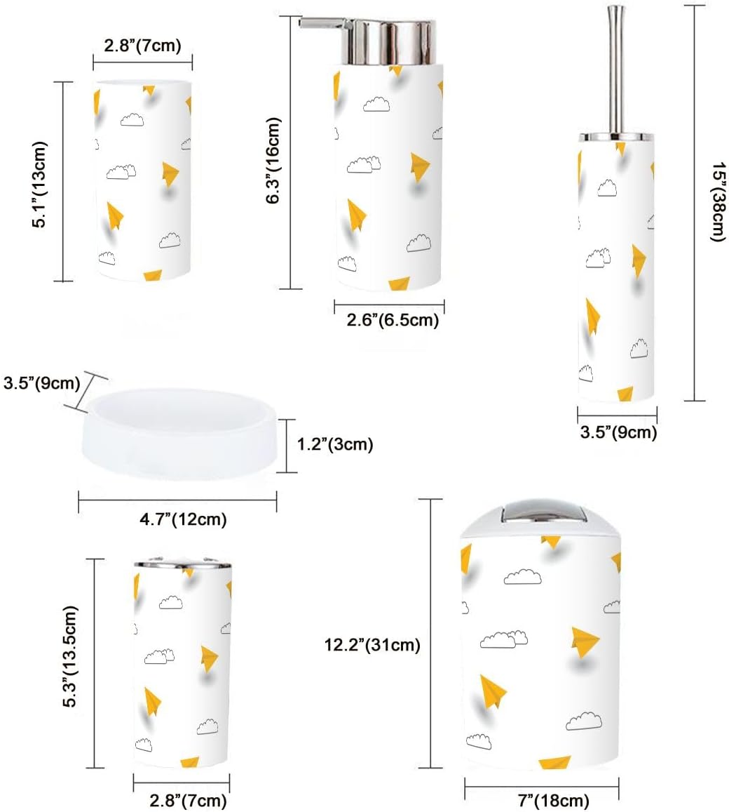 Stylish Bathroom Accessories Set